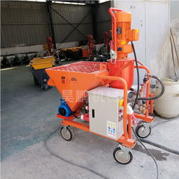 2019新型小型全自動(dòng)石膏砂漿噴涂機(jī) 建筑行業(yè)的創(chuàng)新利器